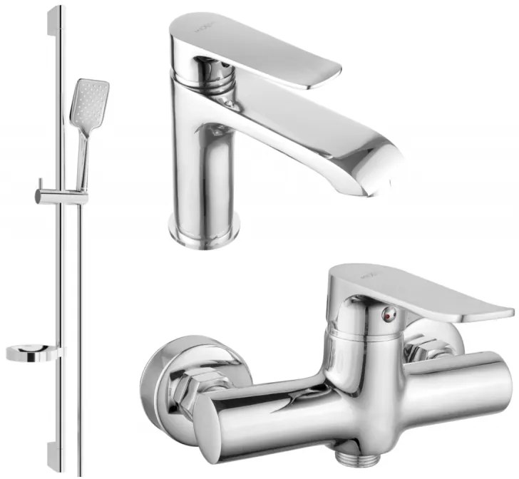 Mexen Pecos DS62 sprchový set, chrómová - 72704DS62-00