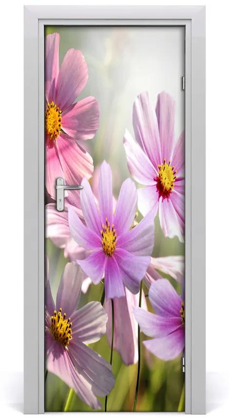 Fototapeta samolepiace poľné kvety 75x205 cm