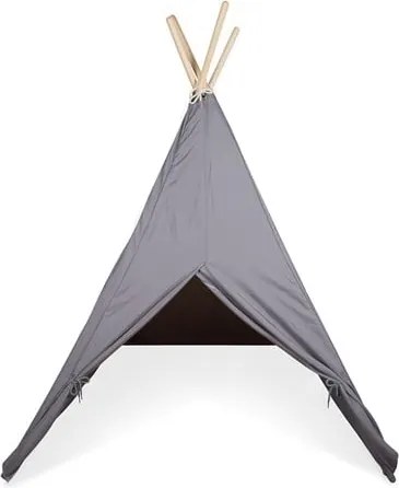 Detský teepee/stan šedá