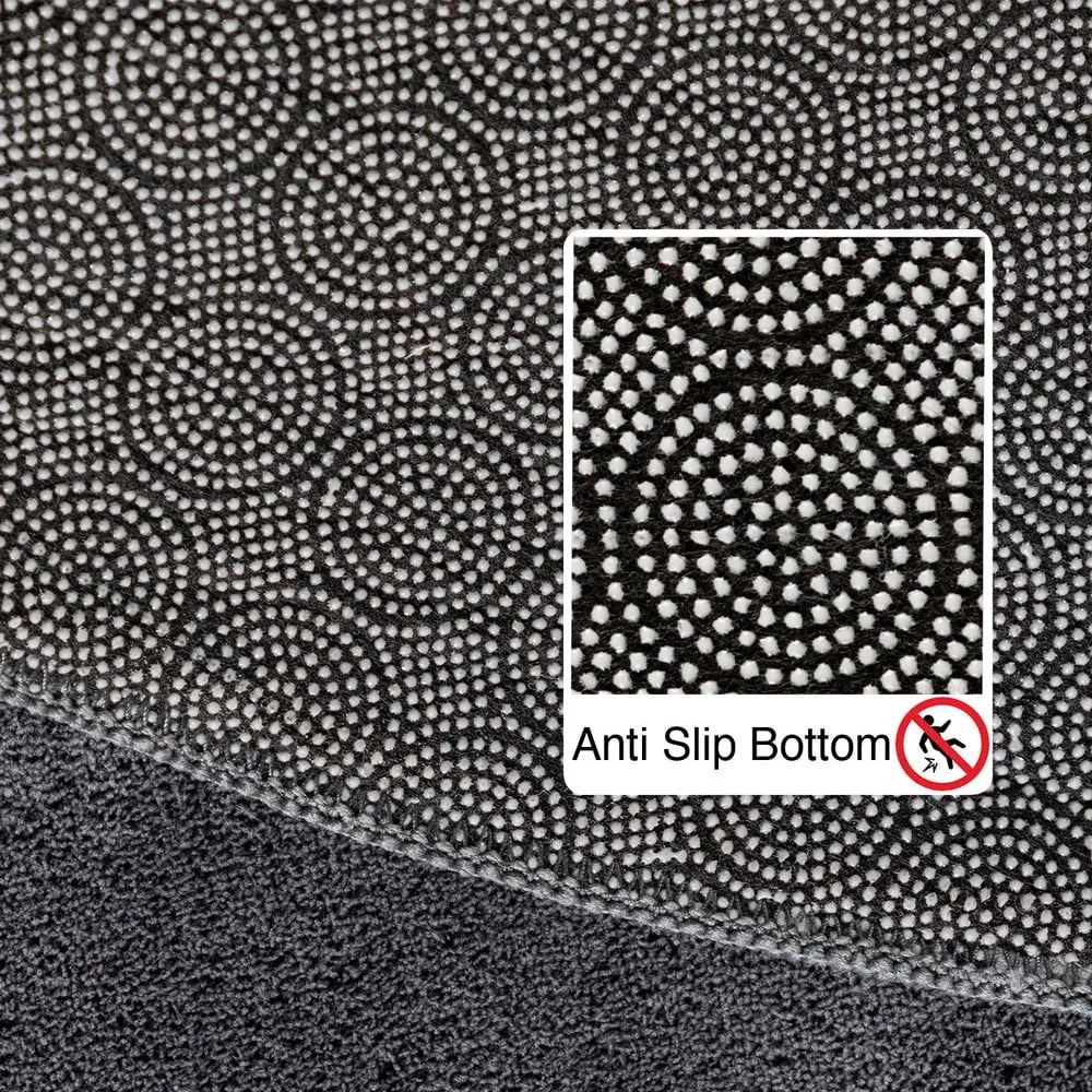 Sivý prateľný okrúhly koberec ø 200 cm Sky – Ayyildiz Carpets