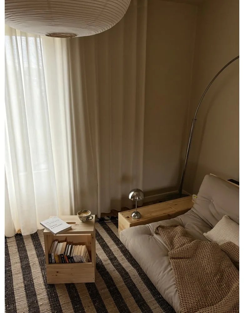 Nočný stolík z borovicového dreva v prírodnej farbe Grab It – Karup Design