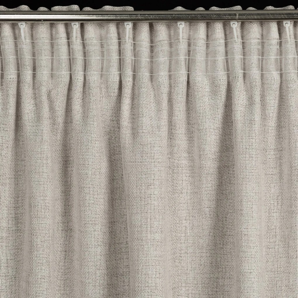 ZÁVES NA PÁSKE JULA2 140X270 CM BÉŽOVÁ