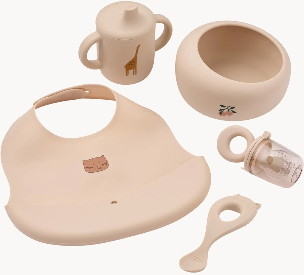 Súprava detského riadu Mileah, 5 ks