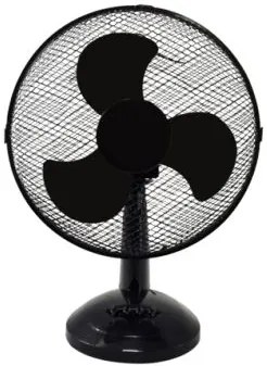 Stolový ventilátor 34cm 40W Čierny