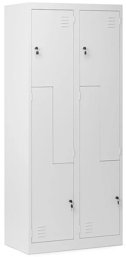 Skriňa Julia kovová šedý