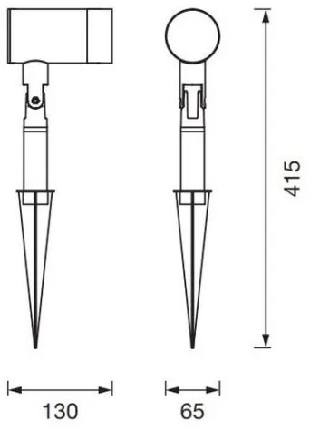 Ledvance - Vonkajšia lampa ENDURA CLASSIC 1xGU10/35W/230V IP54