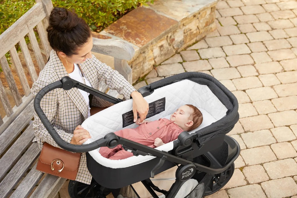 Baby Jogger BabyJogger CITY ELITE 2 set 2v1 (kočík+vanička) STONE GREY