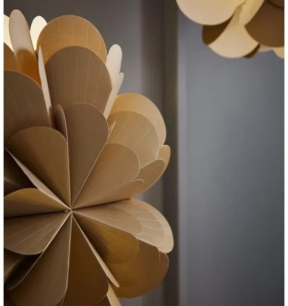 Markslöjd 705950 - Vianočná dekorácia MARAVILLA 1xE14/25W/230V 68 cm zlatá/čierna