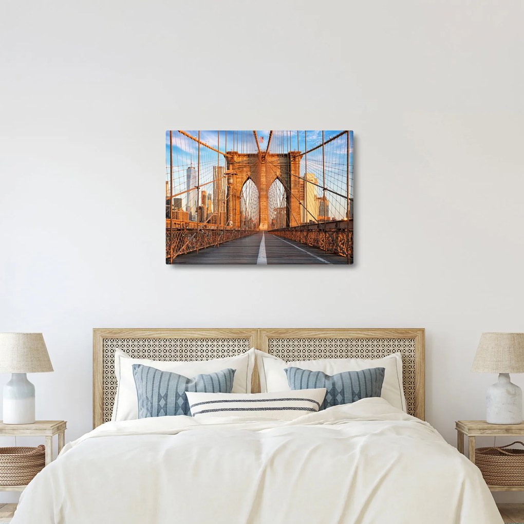 Obraz - Brooklynský most (70x50 cm)