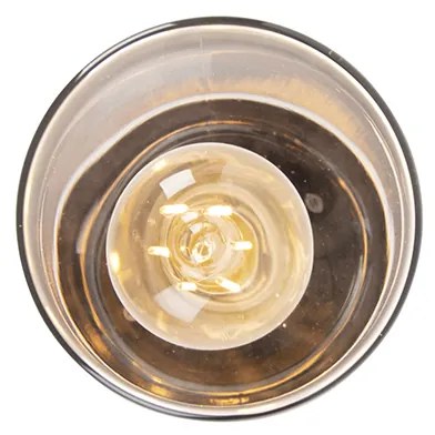 Moderné stropné svietidlo čierne 22,6 cm IP44 - Jarra