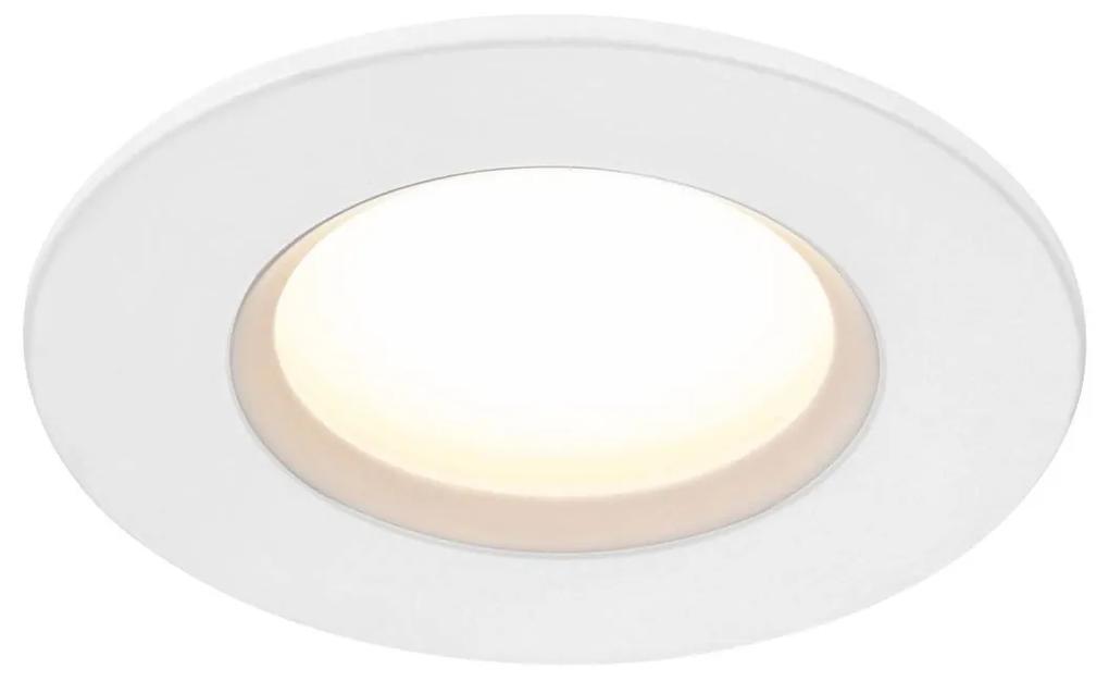 NORDLUX DORADO inteligentné zapustené osvetlenie LED, 4,7 W, 8,5 cm, okrúhle, biele