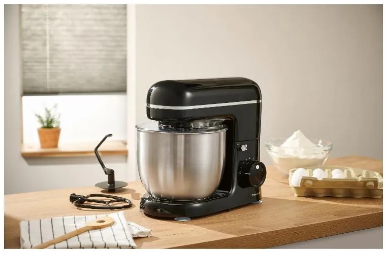 Silvercrest® Kuchynský robot SKM 600 E1, čierna (100392804)