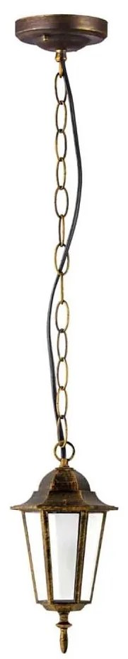 Vonkajší luster 1xE27/20W/230V IP43 patina