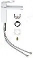 Grohe Eurocube - Umývadlová batéria, chróm 23446000