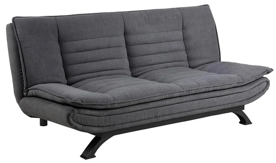 Rozkladacia dvojmiestná pohovka AIRI v tmavosivej