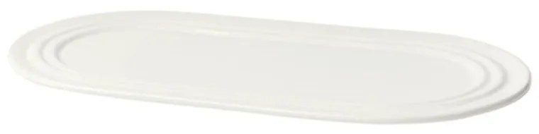 Broste Oválny tanier STEVNS 27,5cm biely