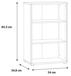 Knižnica URAN biela