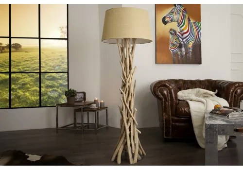 Stojaca lampa 30208 Ø50cm Drevo-Komfort-nábytok
