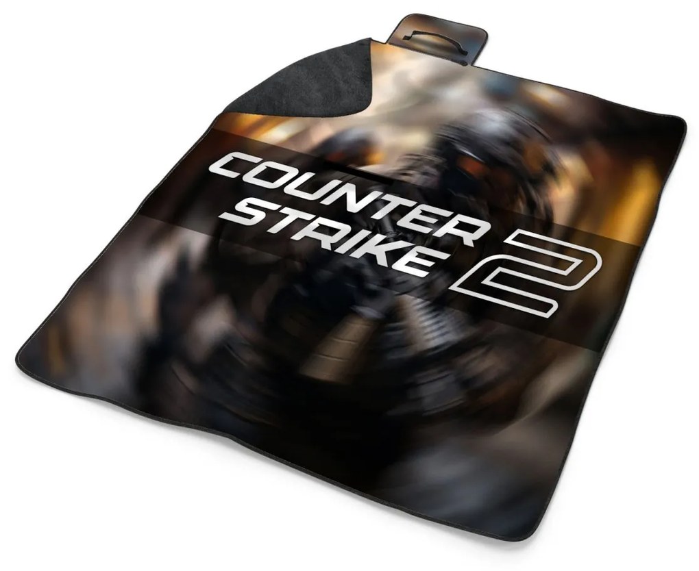 Sablio Plážová deka Counter Strike 2 Vojak: 200x140 cm