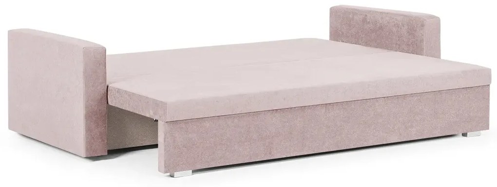 Rozkládací pohovka DELLA Růžová