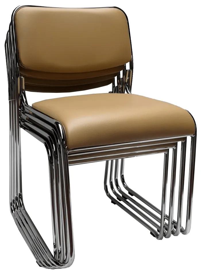 Konferenčná stolička Bulut - hnedá