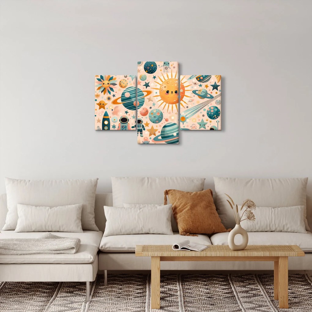 Obraz - Kúsky z vesmíru (90x60 cm)