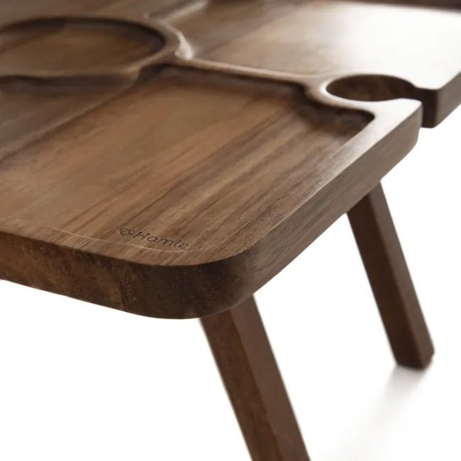 Servírovací stolík MOOKA hnedý 892597