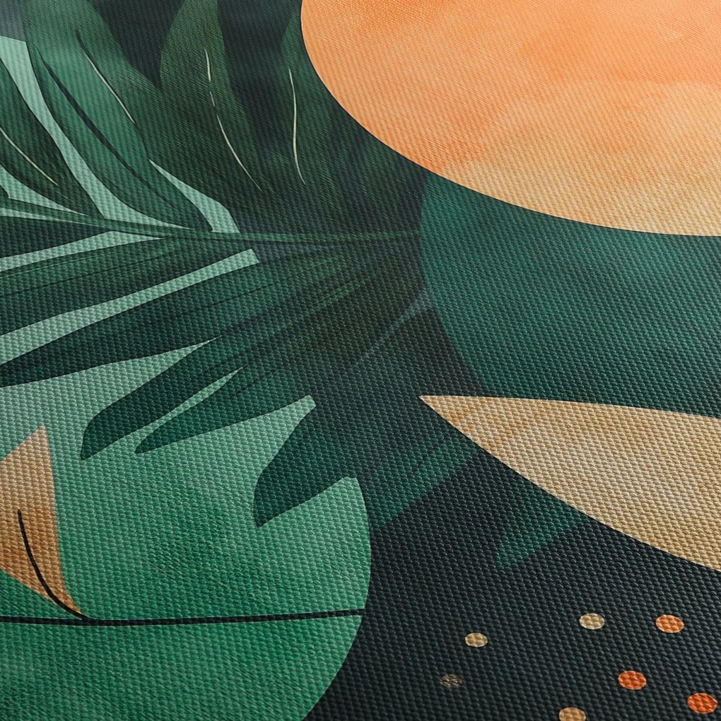 Obraz - Geometrické prírodné motívy (90x60 cm)