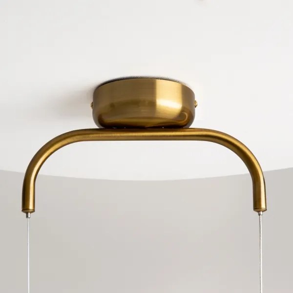 Maytoni MOD170PL-L8BS3K - LED Luster na lanku CABARET LED/8W/230V zlatá