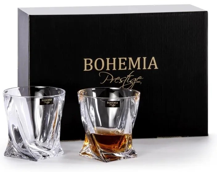 BOHEMIA PRESTIGE QUADRO PREMIUM POHÁR 340 ML SADA 6 KS