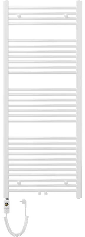 Mexen Ares, elektrické vykurovacie teleso 1500x600 mm + vykurovacia tyč 900 W, biela, W102-1500-600-2900-20