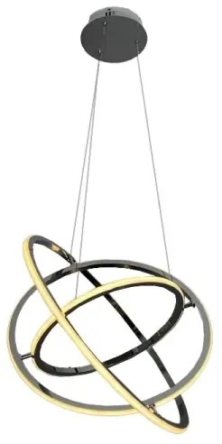 LED Stmievateľný luster na lanku LED/105W/230V 3000-6500K + diaľkové ovládanie