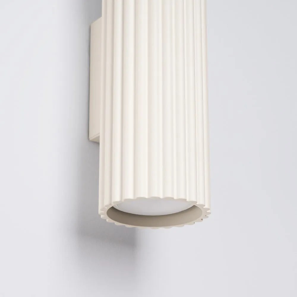 Krémové nástenné svietidlo Gleam – Nice Lamps