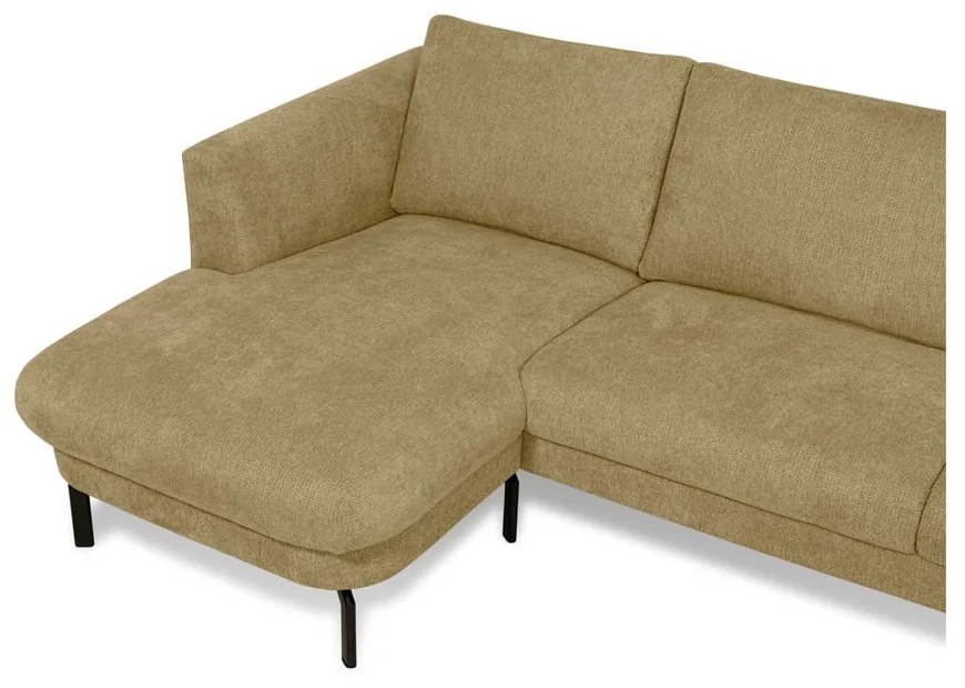 Rohová pohovka v horčicovej farbe (ľavý roh) Gomero – Scandic