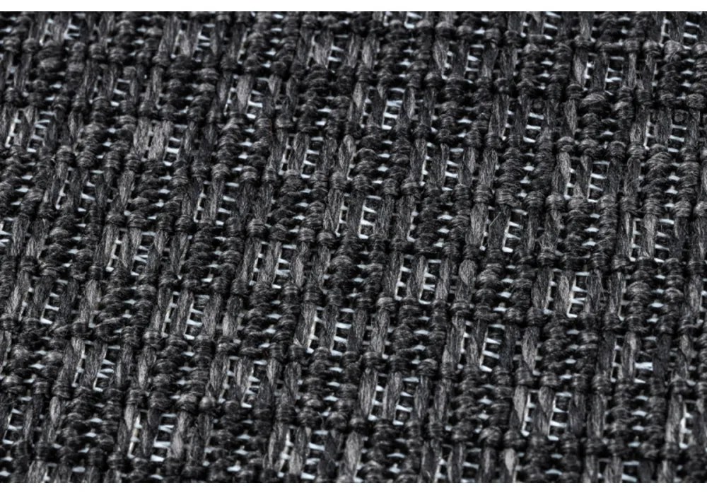 Kusový koberec Dobela čierny atyp 60x250cm