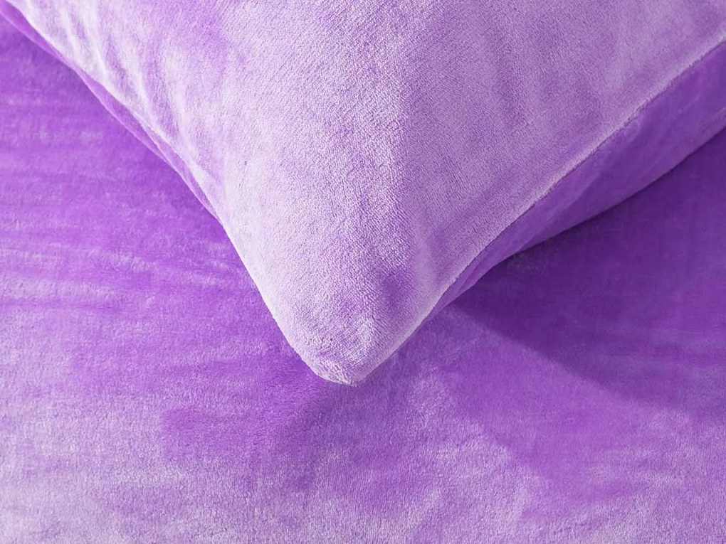 XPOSE® Francúzske mikroplyšové obliečky JORGA Exclusive - levanduľové