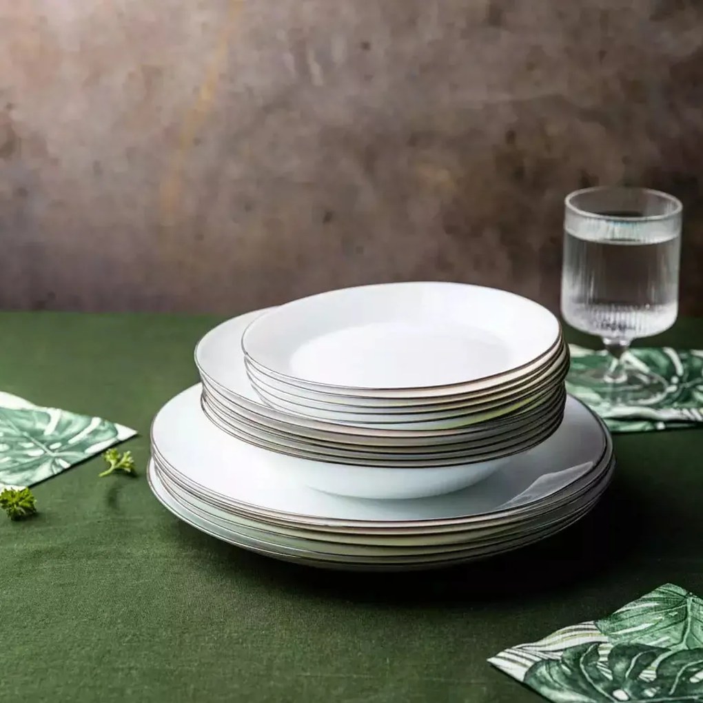 Kinghoff Porcelánová sada tanierov, Opal LX