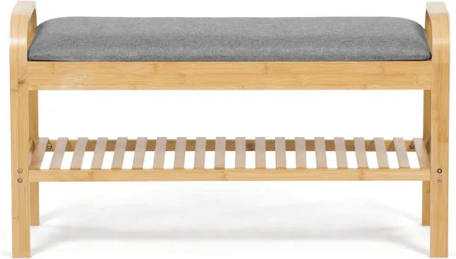 Bambusový botník prírodný DR-N1016 GREY2