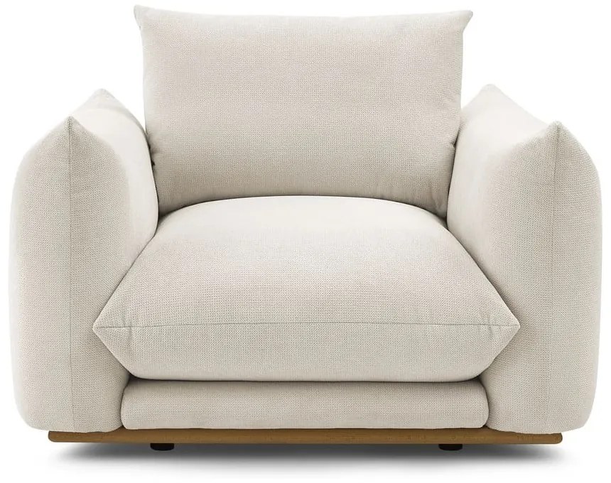 Krémové kreslo Ernest – Bobochic Paris