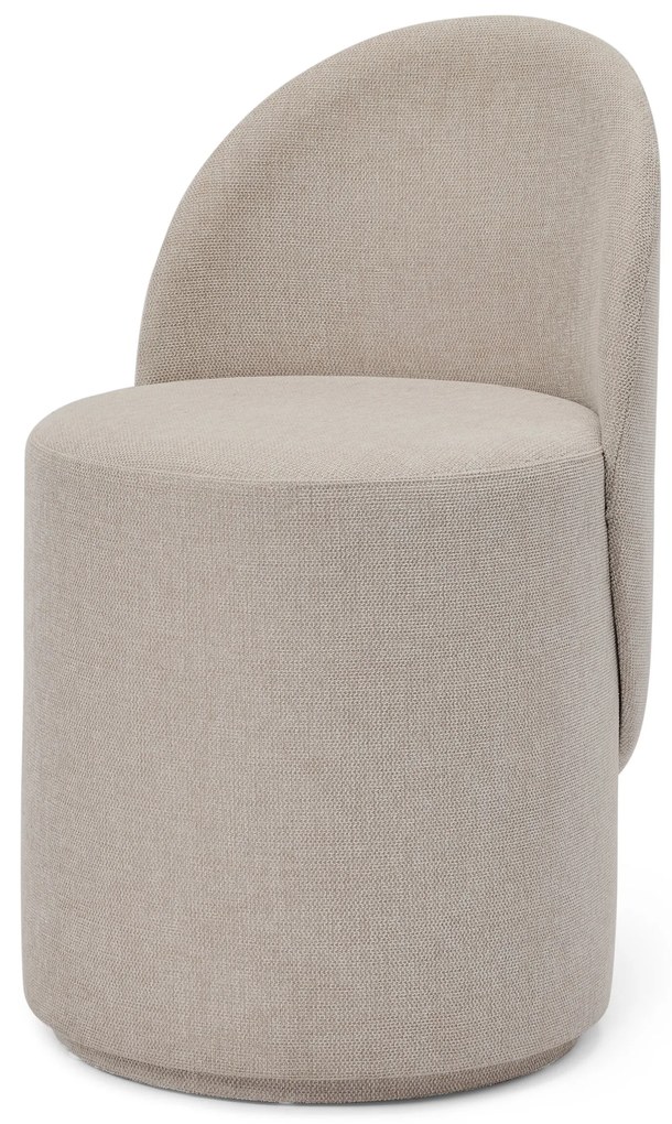 Otočná taburetka s chrbtovou opierkou