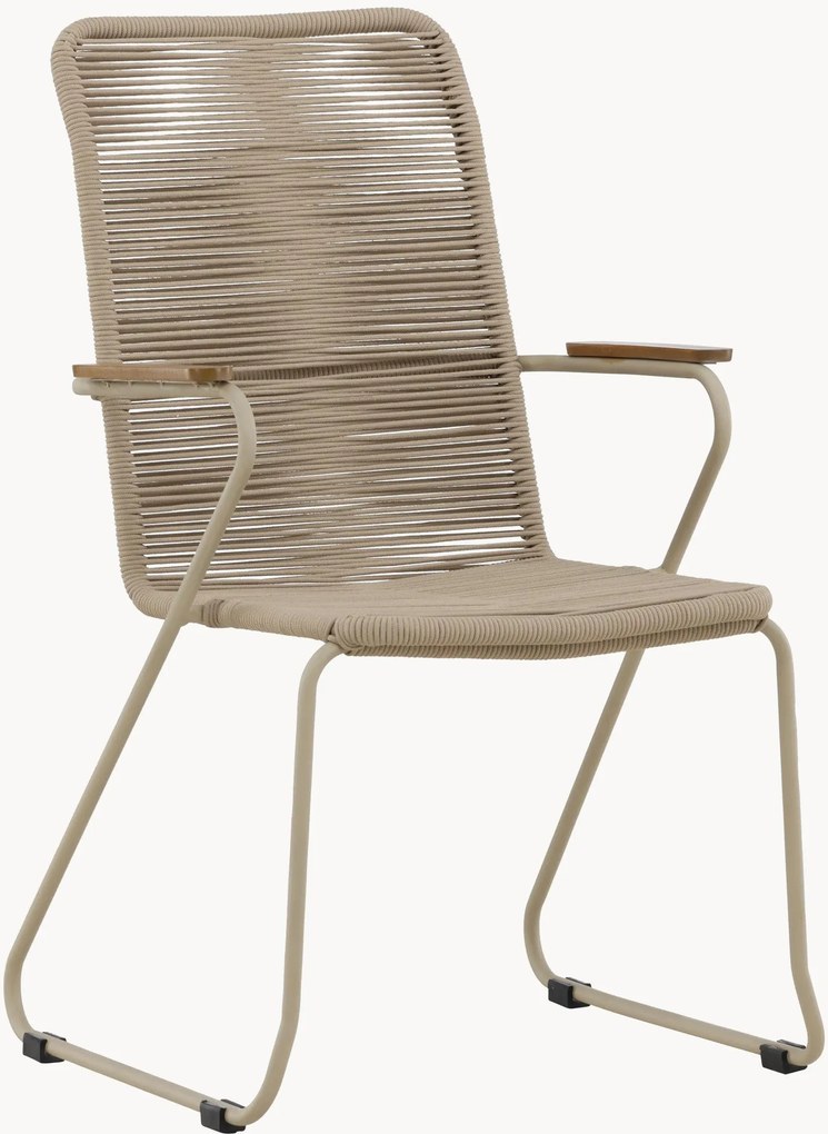 Záhradná stohovateľná jedálenská stolička Bois