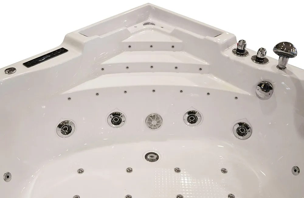 M-SPA - Vaňa TURBO s hydromasážou 150 x 150 x 62 cm (MSPA1678-TURBO)
