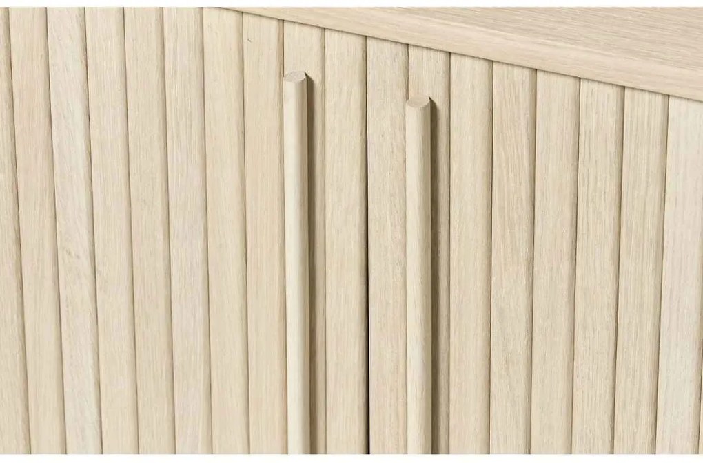 Dizajnová komoda Palomino 140 cm biely dub