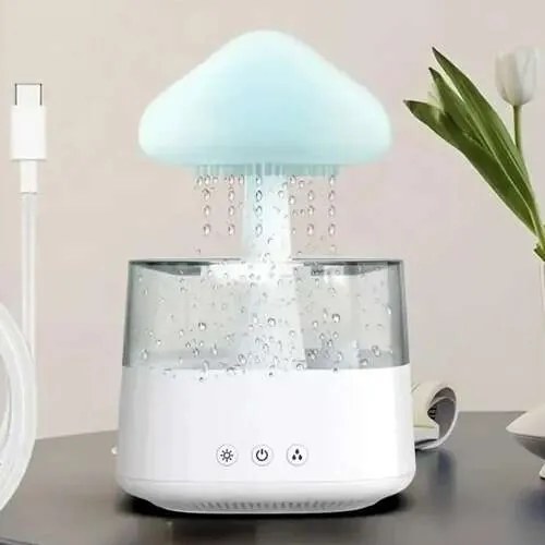 Dizajnový zvlhčovač vzduchu + nočná lampa