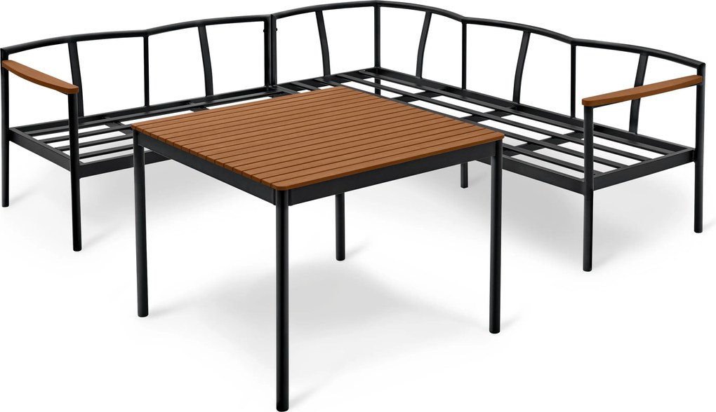 Obývací sedací kútik »Elin« s jedálenským stolom