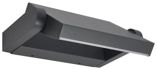 Brilagi-LED Vonkajšie nástenné svietidlo so senzorom ANKLE LED/18W/230V 3000K IP65