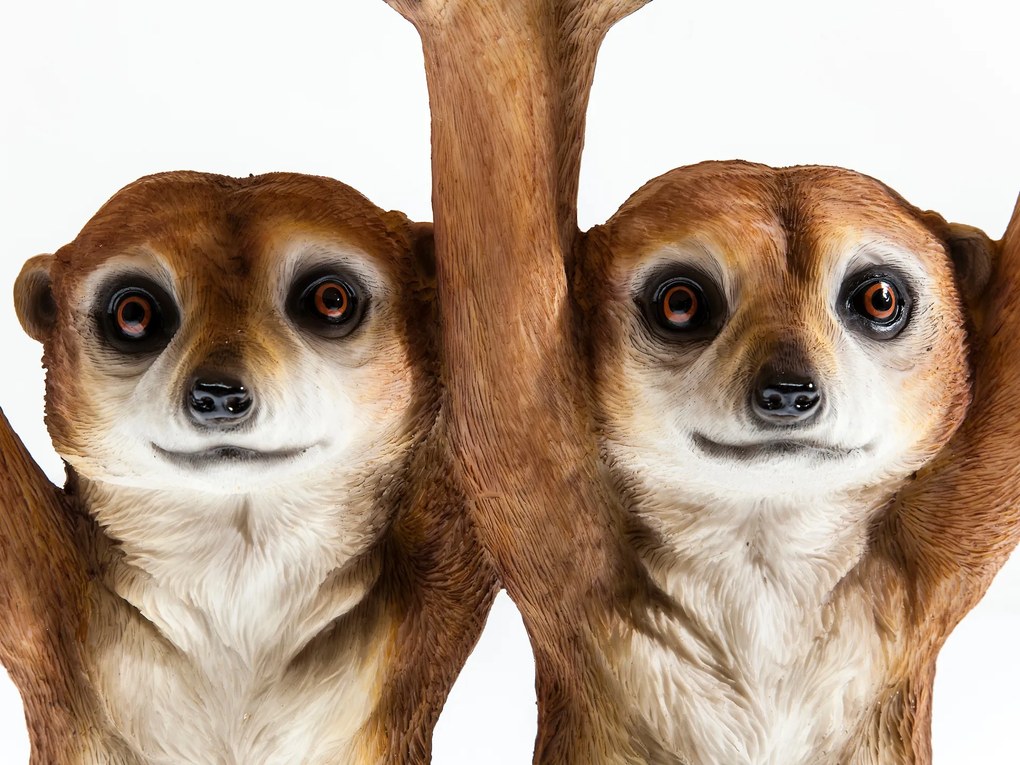Animal sestry surikaty príručný stolík Ø33 cm