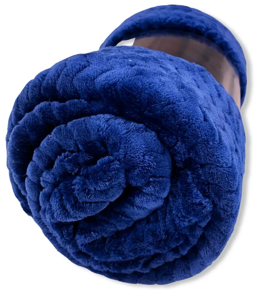 ComfortMatrace Deka z mikrovlákna King modrá 230x200 cm