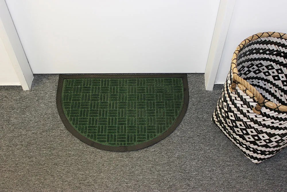 Home Elements Rohožka polkruh Zelená