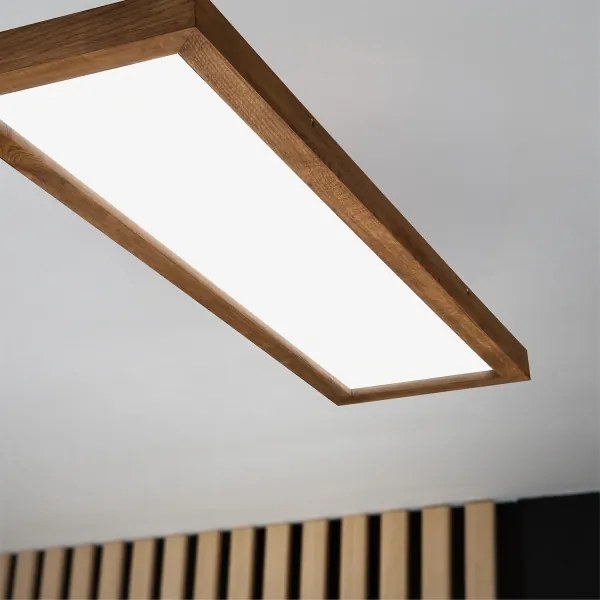 Brilagi -LED Kúpeľňové svietidlo WOODY FRAME LED/50W/230V 120x30 IP44 dub/čerešňa